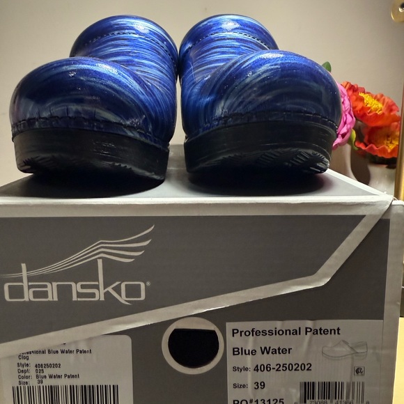 Dansko Blue Professional Clogs - Picture 7 of 13
